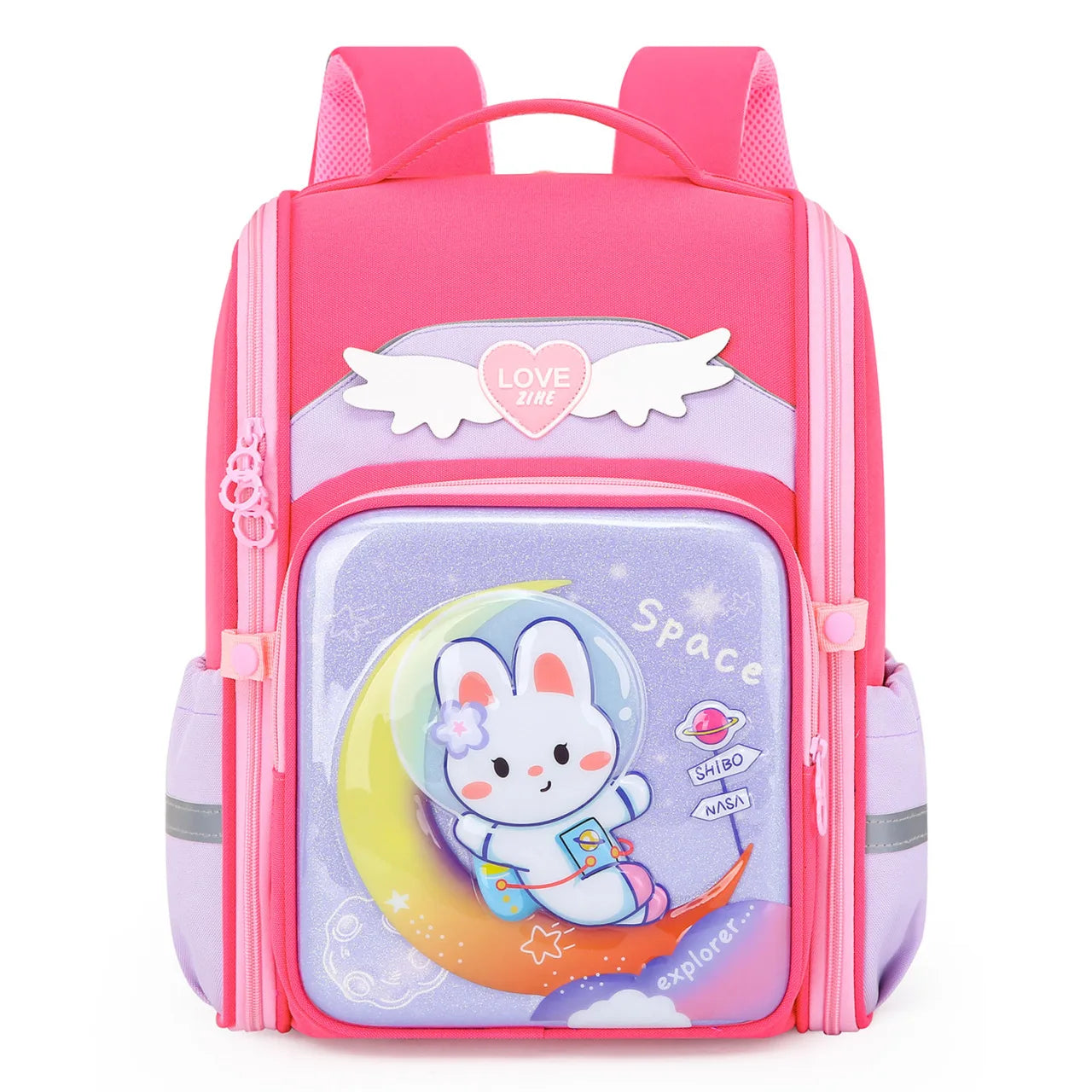 New Design School Bag 3D Cartoon Kids Backpacks Double Shoulder Bag Travel Lightweight Durable Toddler Bookbag for Girls Boys