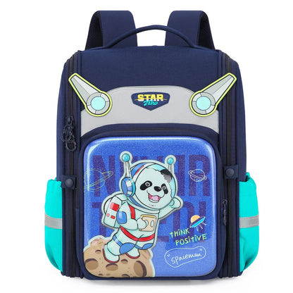 New Design School Bag 3D Cartoon Kids Backpacks Double Shoulder Bag Travel Lightweight Durable Toddler Bookbag for Girls Boys