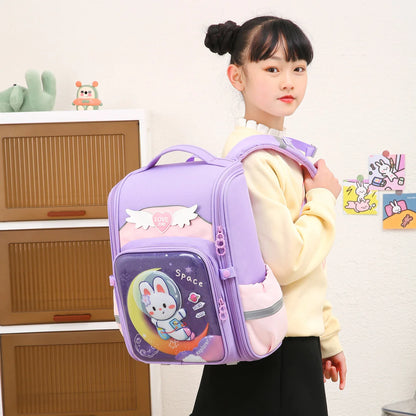 New Design School Bag 3D Cartoon Kids Backpacks Double Shoulder Bag Travel Lightweight Durable Toddler Bookbag for Girls Boys