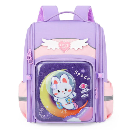 New Design School Bag 3D Cartoon Kids Backpacks Double Shoulder Bag Travel Lightweight Durable Toddler Bookbag for Girls Boys