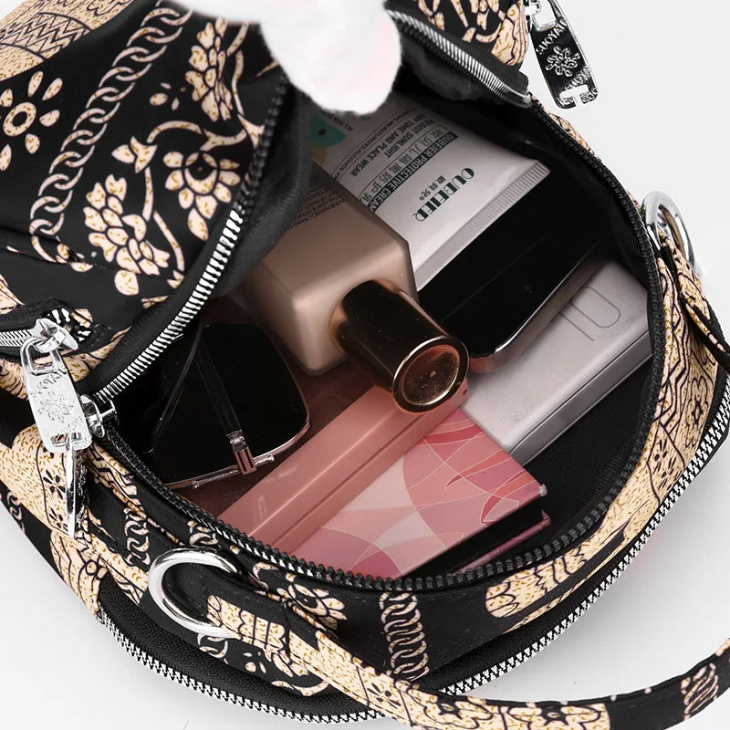 New Designer Backpacks Women High Quality Fashion Ladies Printing Backpack Teenage Girls Small Travel Shoulder Bag Mochila