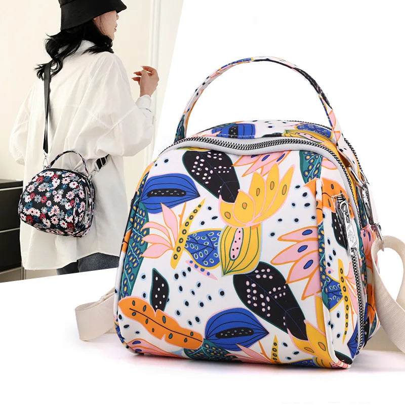 New Designer Backpacks Women High Quality Fashion Ladies Printing Backpack Teenage Girls Small Travel Shoulder Bag Mochila