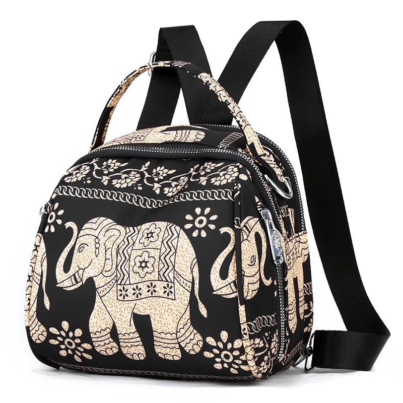 New Designer Backpacks Women High Quality Fashion Ladies Printing Backpack Teenage Girls Small Travel Shoulder Bag Mochila
