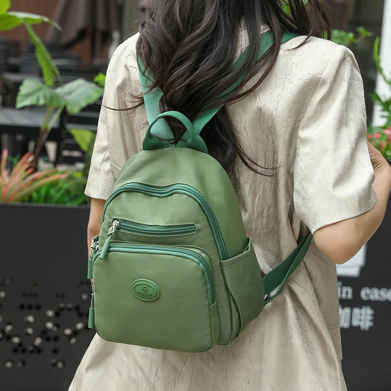 New Designer Fashion Women Backpack Multi-Function Small Backpack Female Ladies Shoulder Bag Girl Gift