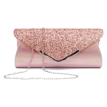 New Diamond Evening Clutch Bag for Women Wedding Sliver Purse Shoulder Ladies Small Party Banquet Chain Handbag Clutches Elegant
