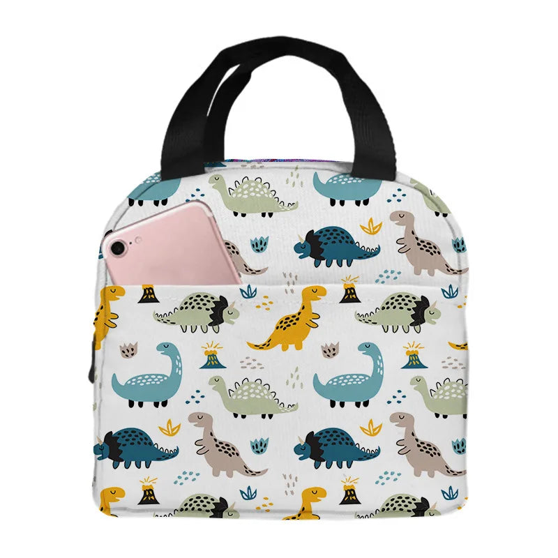 New Dinosaur Portable Insulated Lunch Box - Thumbnail 3
