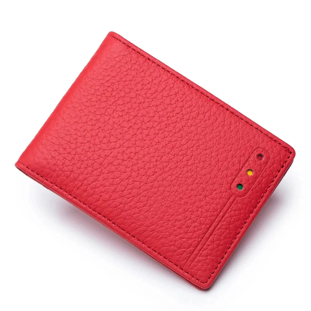 New Driver License Holder Genuine Leather Bag for Car Driving Documents Business ID Passport Wallet Slim RFID Cardbag