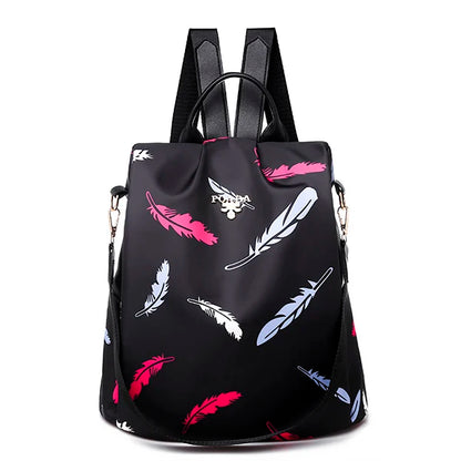 New Embroidery Waterproof Oxford Women Backpack 2023 Anti-theft Women Backpacks School Bag High Quality Large Capacity Backpack