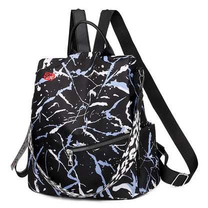 New Embroidery Waterproof Oxford Women Backpack 2023 Anti-theft Women Backpacks School Bag High Quality Large Capacity Backpack