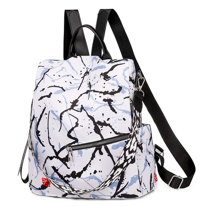 New Embroidery Waterproof Oxford Women Backpack 2023 Anti-theft Women Backpacks School Bag High Quality Large Capacity Backpack