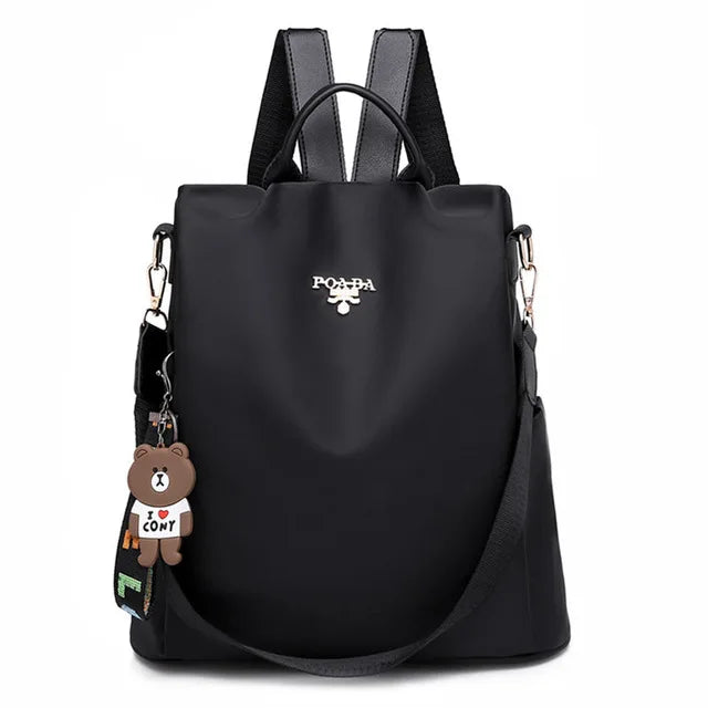 New Embroidery Waterproof Oxford Women Backpack 2023 Anti-theft Women Backpacks School Bag High Quality Large Capacity Backpack