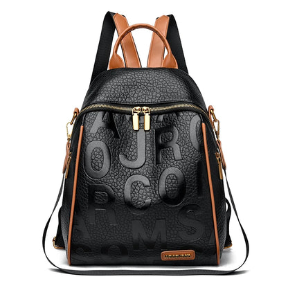 New Fashion Anti-theft Backpack Women Casual Waterproof School Bags for Teenager Multi-Function Shoulder Bag Travel Rucksack Sac