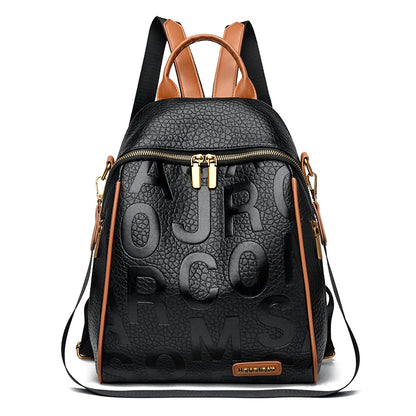 New Fashion Anti-theft Backpack Women Casual Waterproof School Bags for Teenager Multi-Function Shoulder Bag Travel Rucksack Sac