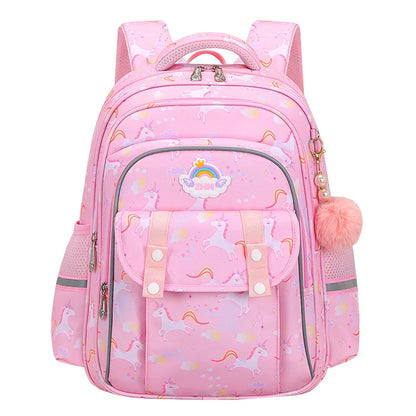 New Fashion Cartoon Large Capacity Lightweight School Bookbags for Teenage Students Orthopedic Waterproof Outdoor Backpack