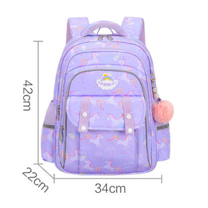 New Fashion Cartoon Large Capacity Lightweight School Bookbags for Teenage Students Orthopedic Waterproof Outdoor Backpack