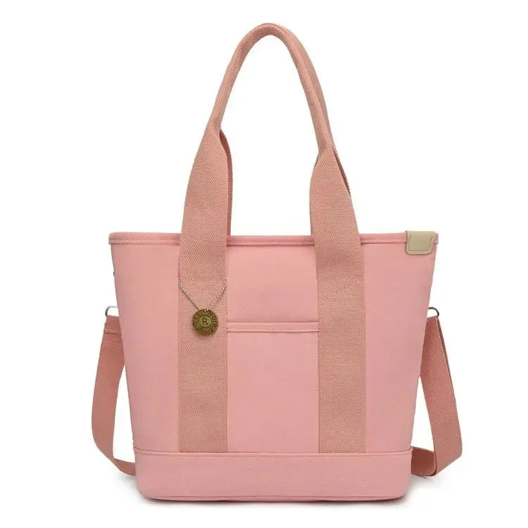 New Fashion Designer Large Capacity Canvas Tote Single Shoulder Crossbody Handheld Women's Bag