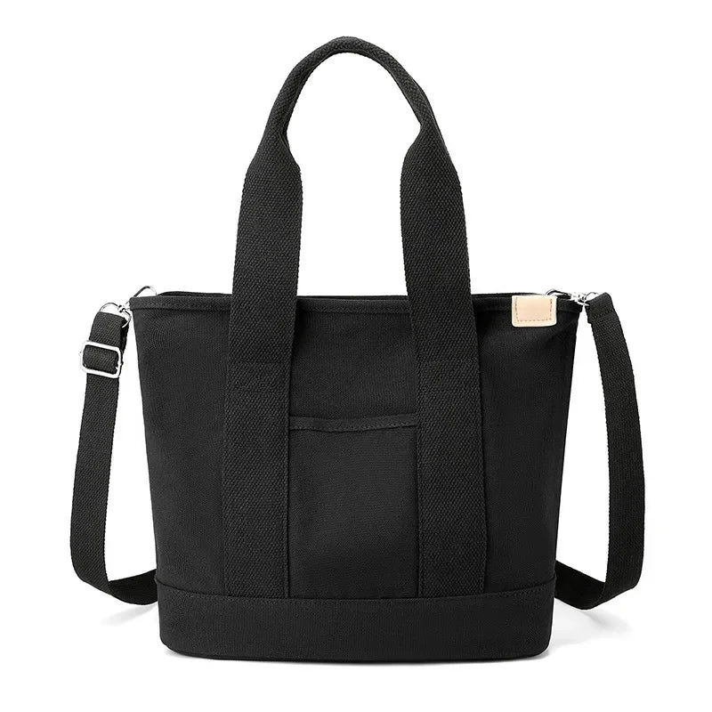 New Fashion Designer Large Capacity Canvas Tote Single Shoulder Crossbody Handheld Women's Bag