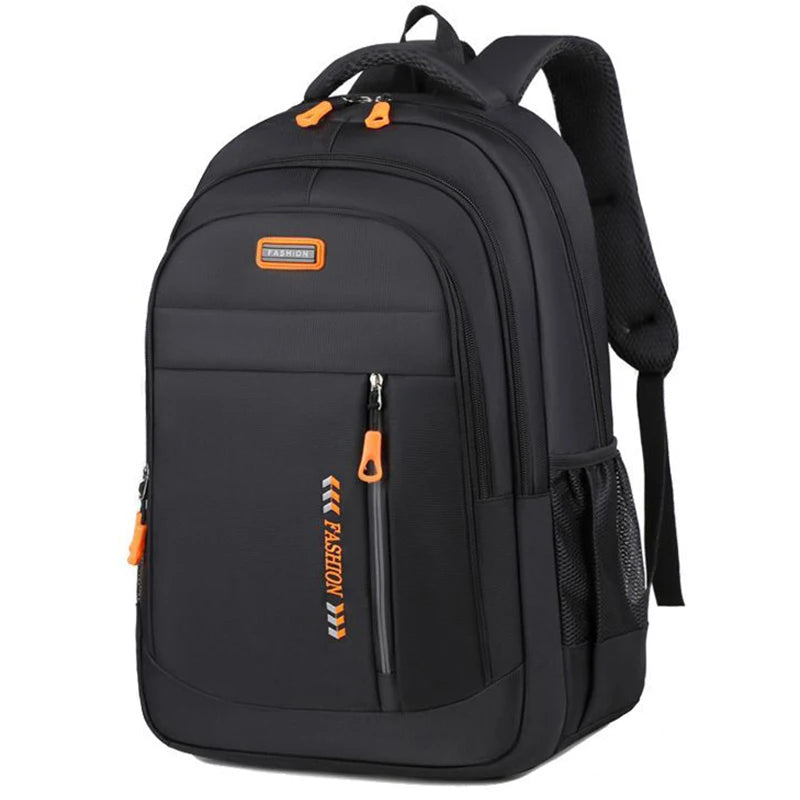 New Fashion Designer Large Capacity Men's Student Backpack Women's Oxford Cloth Leisure Travel Backpack