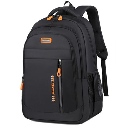 New Fashion Designer Large Capacity Men's Student Backpack Women's Oxford Cloth Leisure Travel Backpack