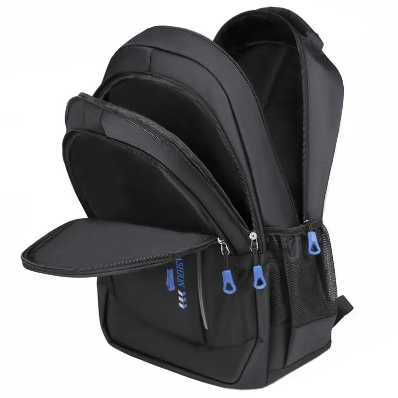 New Fashion Designer Large Capacity Men's Student Backpack Women's Oxford Cloth Leisure Travel Backpack