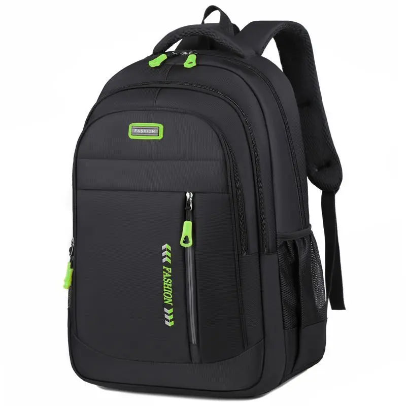 New Fashion Designer Large Capacity Men's Student Backpack Women's Oxford Cloth Leisure Travel Backpack