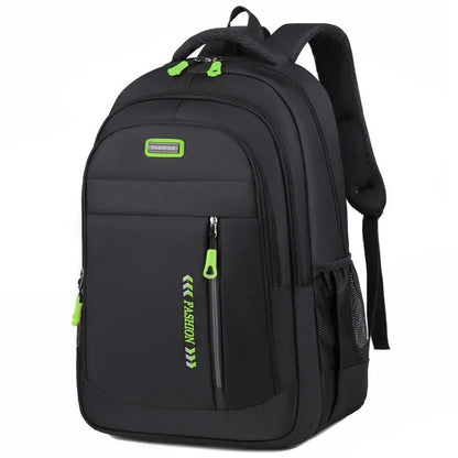 New Fashion Designer Large Capacity Men's Student Backpack Women's Oxford Cloth Leisure Travel Backpack