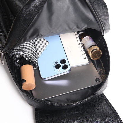 New Fashion Female Designer Backpack High Quality PU Leather Women's Backpacks For Teenage Girl's SchoolBag Knapsack Sac A Dos