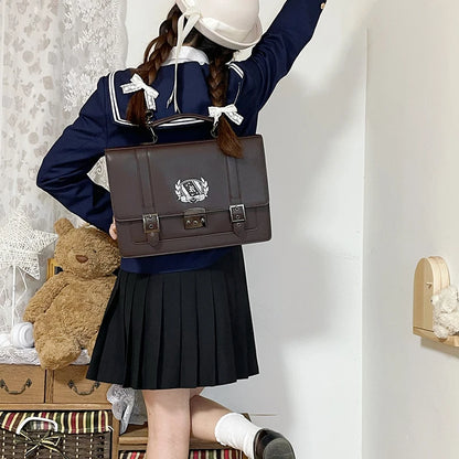 New Fashion Japan Style Lolita JK Backpacks High Quiality Girl Female School Bookbags Messenger Bags Briefcase Laptop Bags