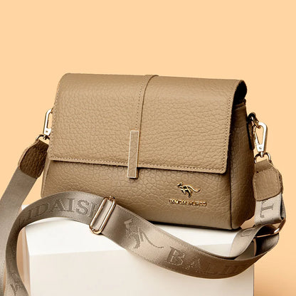 New Fashion Ladies Purses and Handbags Luxury Designer Stone Pattern Leather Crossbody Shoulder Bag for Women 2023 Messenger Bag