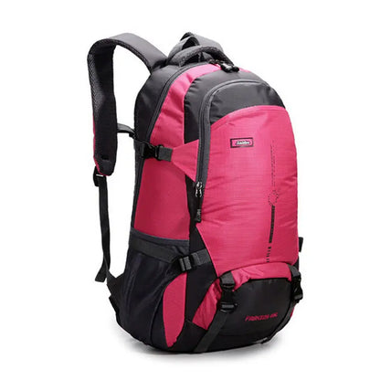 New Fashion Men Nylon Backpack Travel Bag Large Capacity Versatile Utility Mountaineering Multifunctional Backpack Luggage Bag