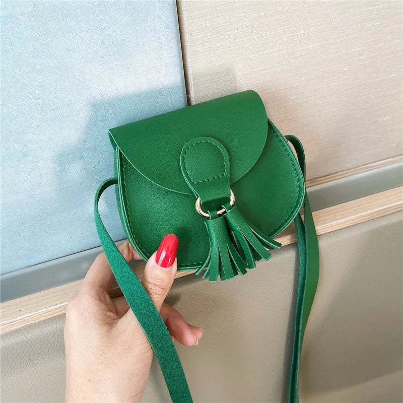 New Fashion Mini Shoulder Bags Soft Leather Crosobody Bag for Women Sweet Women Messenger Bag Small Kids Bag bolsa feminina
