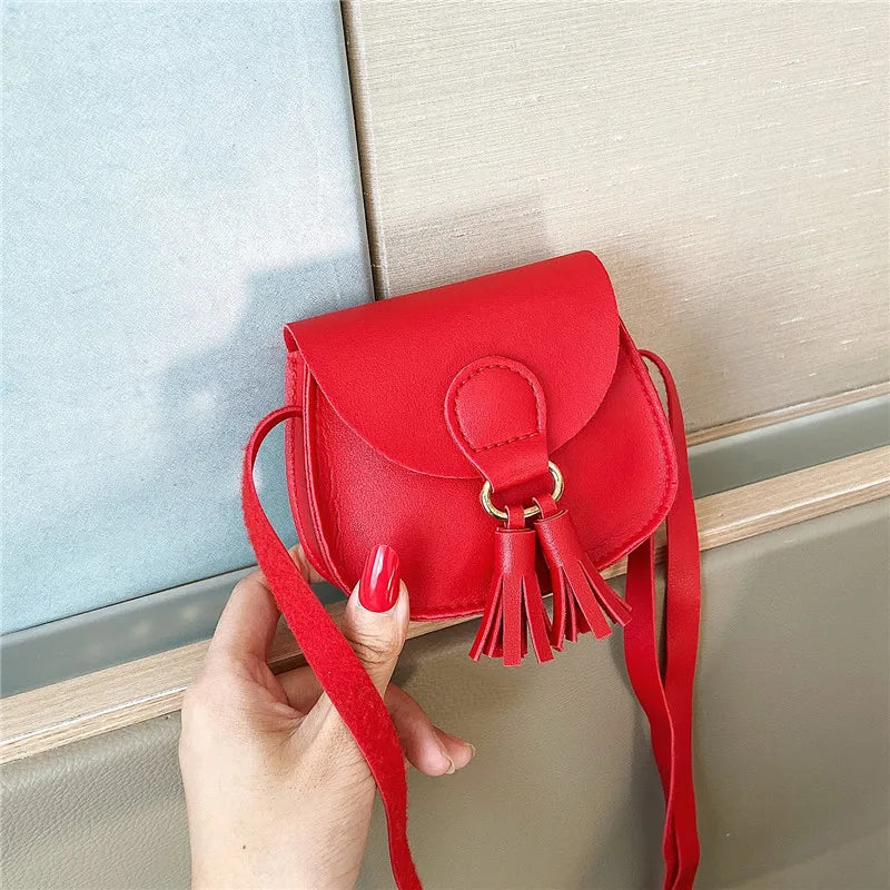 New Fashion Mini Shoulder Bags Soft Leather Crosobody Bag for Women Sweet Women Messenger Bag Small Kids Bag bolsa feminina