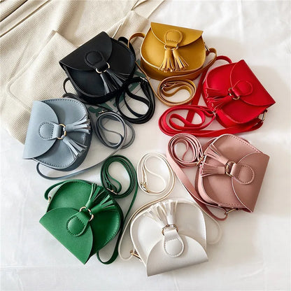 New Fashion Mini Shoulder Bags Soft Leather Crosobody Bag for Women Sweet Women Messenger Bag Small Kids Bag bolsa feminina