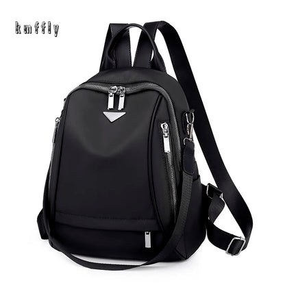 New Fashion Multifunctional Anti-theft Backpacks Oxford Cloth Shoulder Bags for Teenagers Girls Large Capacity Travel School Bag