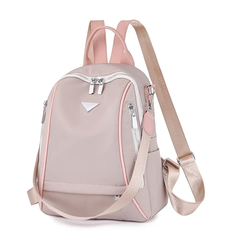 New Fashion Multifunctional Anti-theft Backpacks Oxford Cloth Shoulder Bags for Teenagers Girls Large Capacity Travel School Bag