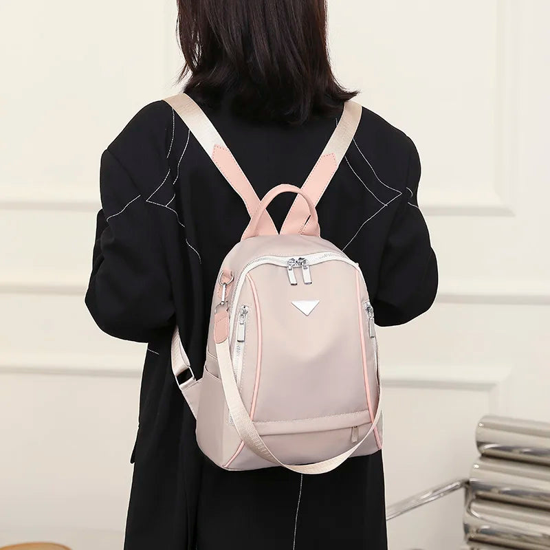 New Fashion Multifunctional Anti-theft Backpacks Oxford Cloth Shoulder Bags for Teenagers Girls Large Capacity Travel School Bag