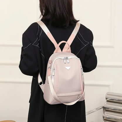 New Fashion Multifunctional Anti-theft Backpacks Oxford Cloth Shoulder Bags for Teenagers Girls Large Capacity Travel School Bag