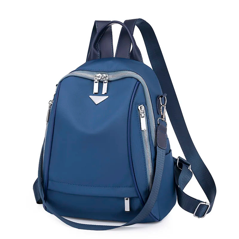 New Fashion Multifunctional Anti-theft Backpacks Oxford Cloth Shoulder Bags for Teenagers Girls Large Capacity Travel School Bag