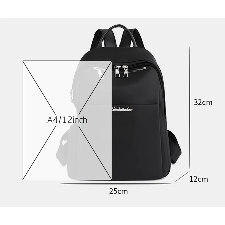 New Fashion Multifunctional Nylon Backpack Luxury Designer Backpacks High Quality School Bagpack Leisure Female Travel Bagpack