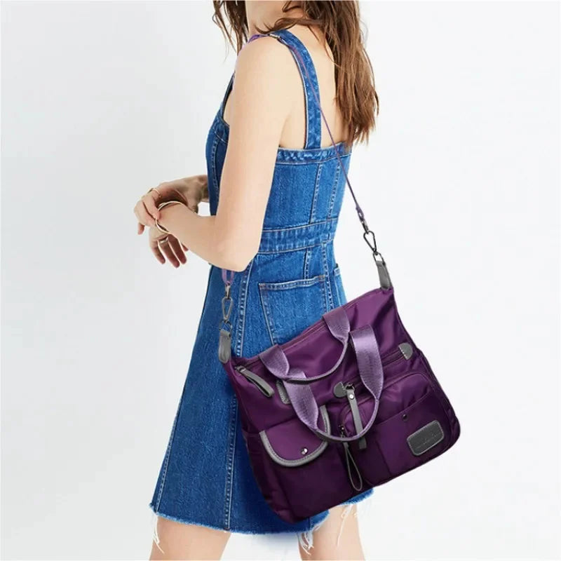 New Fashion Nylon Women Messenger Casual Large Capacity Ladies Handbag Female Crossbody Shoulder Bags Waterproof Totes Bag