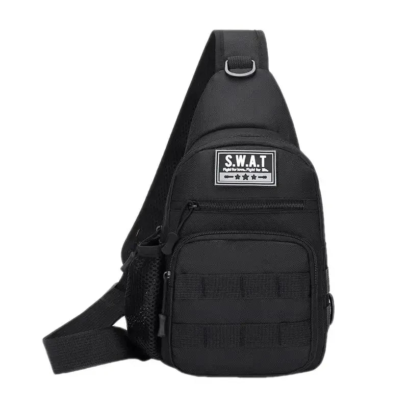 New Fashion Tactical Men's Chest Outdoor Casual Crossbody Large Capacity Man Shoulder Sports Sling Bag
