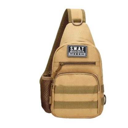New Fashion Tactical Men's Chest Outdoor Casual Crossbody Large Capacity Man Shoulder Sports Sling Bag