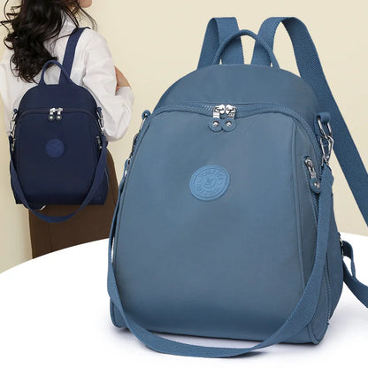 New Fashion Teenager Girls Backpack Solid Leisure Backpack Student Baggage Women Small Casual Travel Bag Rucksack