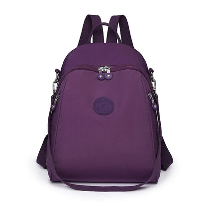 New Fashion Teenager Girls Backpack Solid Leisure Backpack Student Baggage Women Small Casual Travel Bag Rucksack
