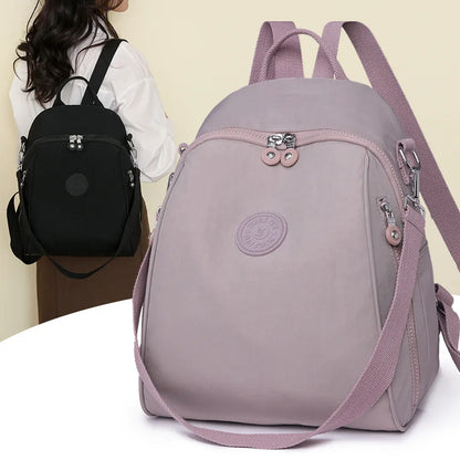 New Fashion Teenager Girls Backpack Solid Leisure Backpack Student Baggage Women Small Casual Travel Bag Rucksack
