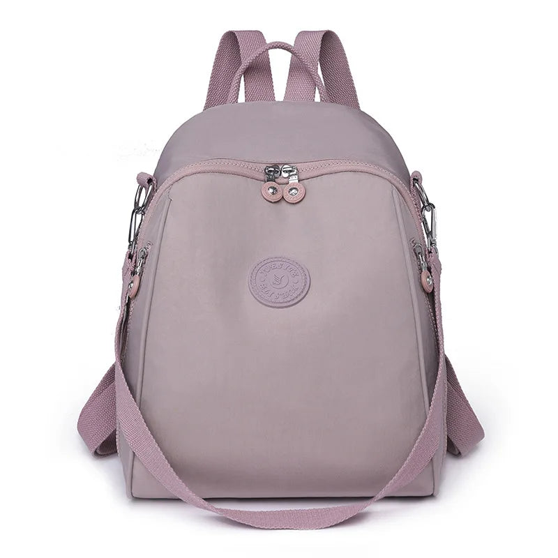 New Fashion Teenager Girls Backpack Solid Leisure Backpack Student Baggage Women Small Casual Travel Bag Rucksack