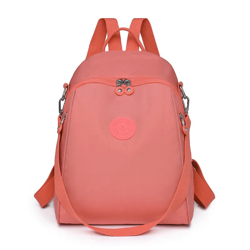 New Fashion Teenager Girls Backpack Solid Leisure Backpack Student Baggage Women Small Casual Travel Bag Rucksack
