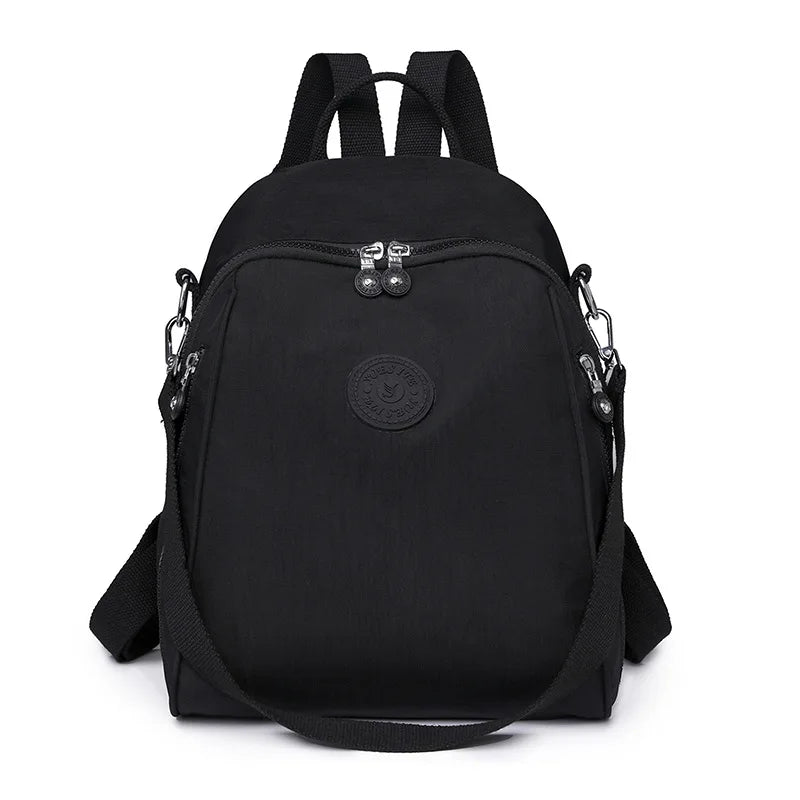 New Fashion Teenager Girls Backpack Solid Leisure Backpack Student Baggage Women Small Casual Travel Bag Rucksack
