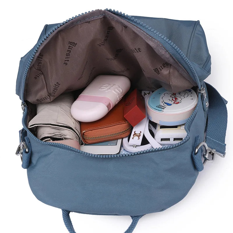 New Fashion Teenager Girls Backpack Solid Leisure Backpack Student Baggage Women Small Casual Travel Bag Rucksack