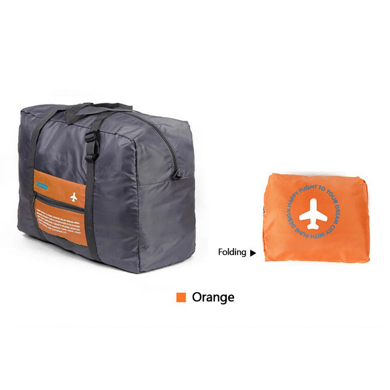 New Fashion WaterProof Travel Bag Large Capacity Bag Women Nylon Folding Unisex Luggage Travel Handbags